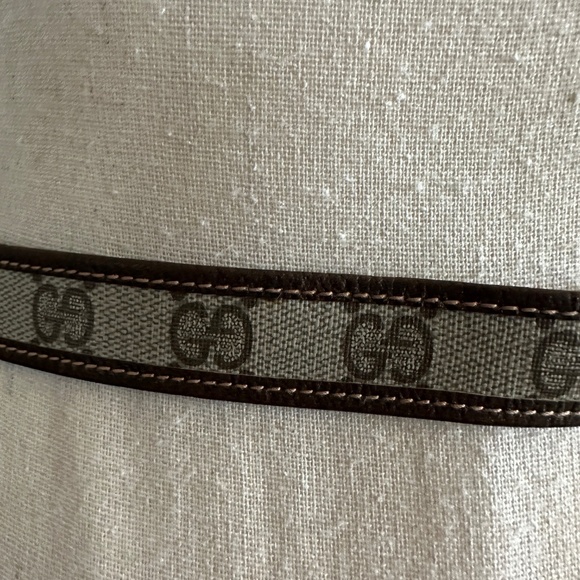 Vintage GUCCI Women's  Belt Two Tone Buckle Size 70- 28 - Picture 4 of 7
